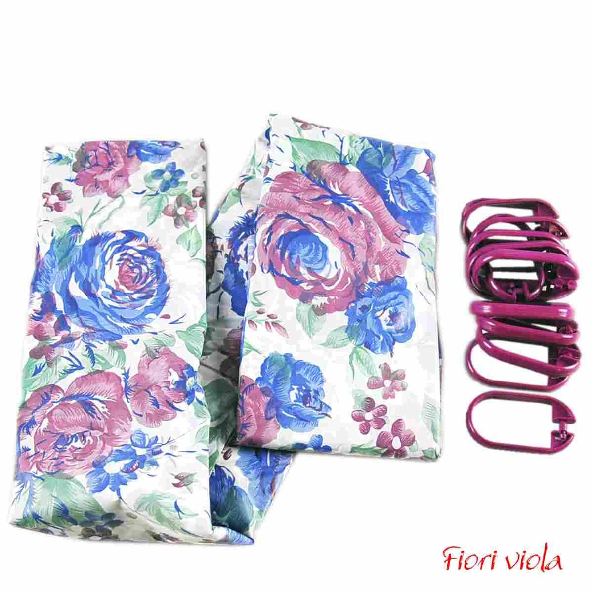 Tenda Doccia 180xH200 con 12 Anelli Disponibile 4 Modelli | M2 Store