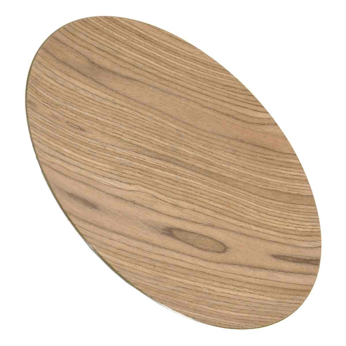 Piatto Tavola Pvc Tognana Wood cm.Ã˜33 | Tognana