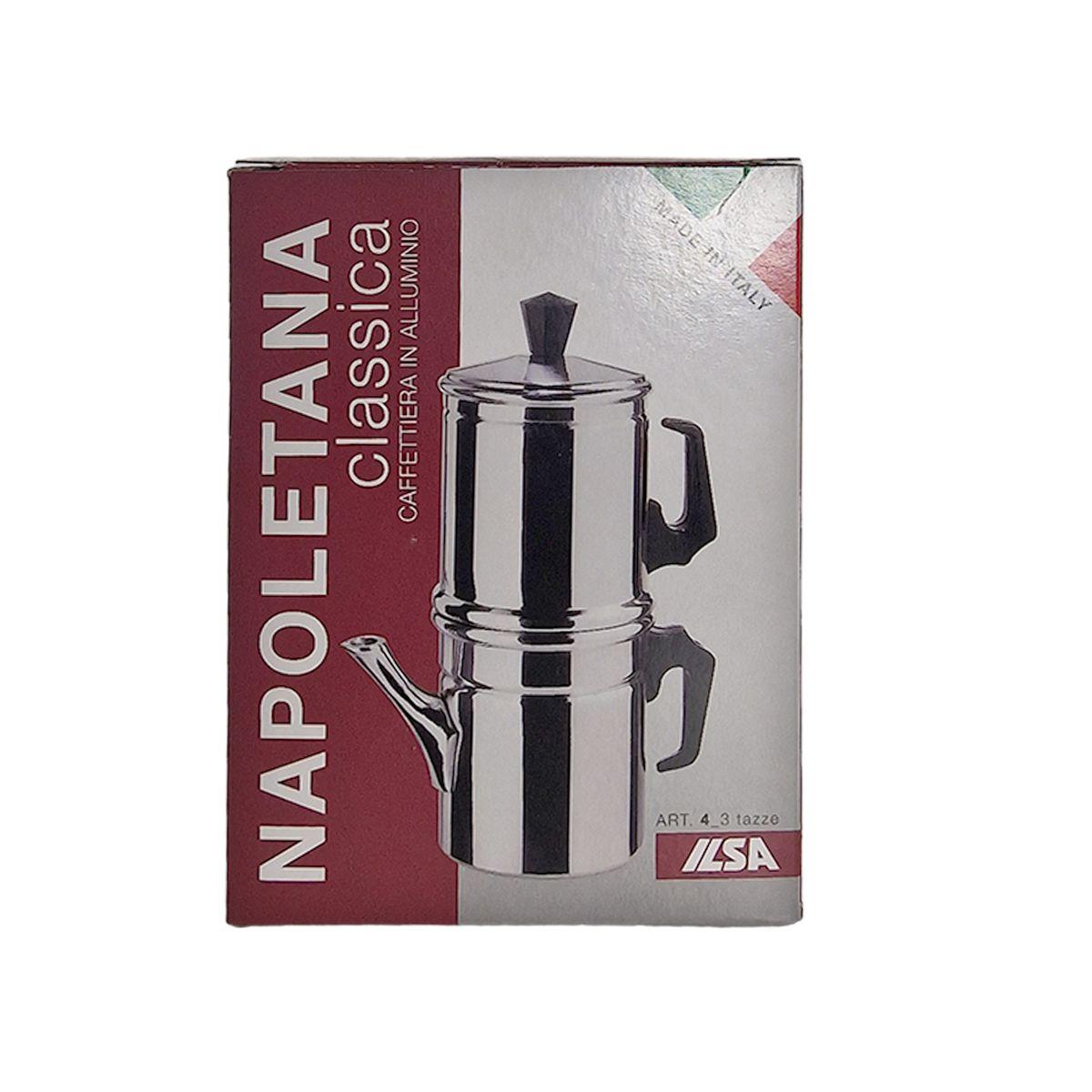 Caffettiera Moka Napoletana 3 4 Tazze | Ilsa