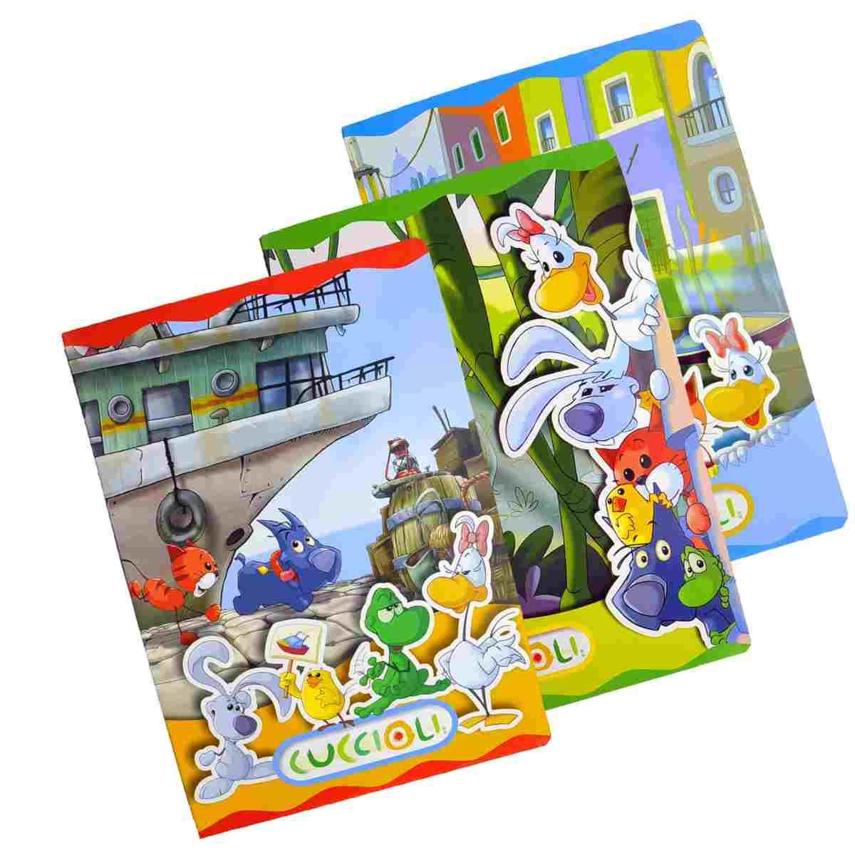 Quaderno Mod. A4 Riga A Cuccioli pz.80 Hamelin |Fabriano