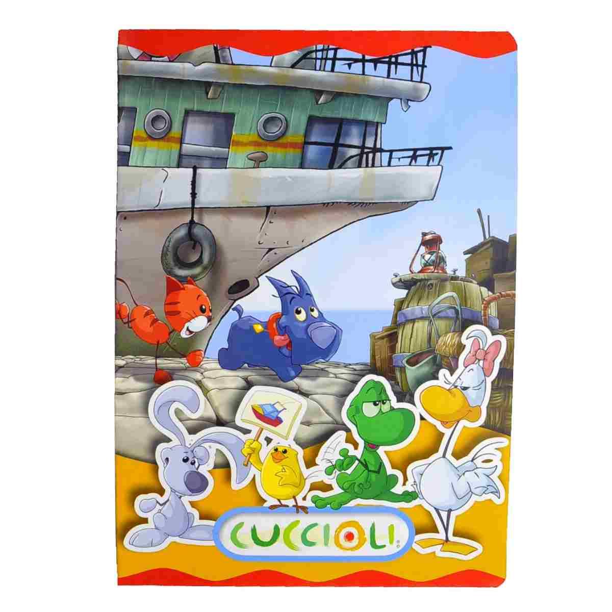 Quaderno Mod. A4 Riga A Cuccioli pz.80 Hamelin |Fabriano