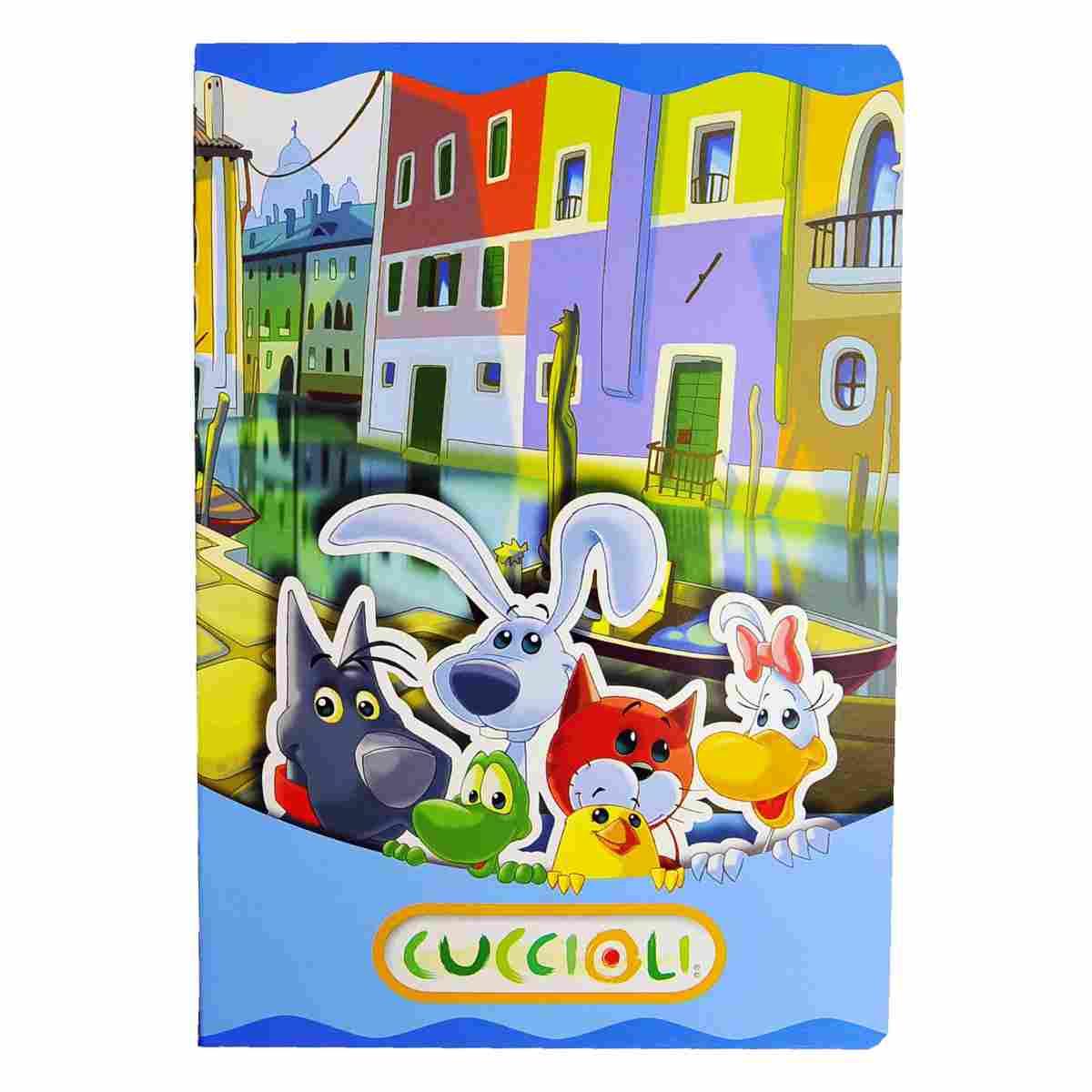 Quaderno Mod. A4 Riga 1R Cuccioli pz.80 Hamelin |Fabriano