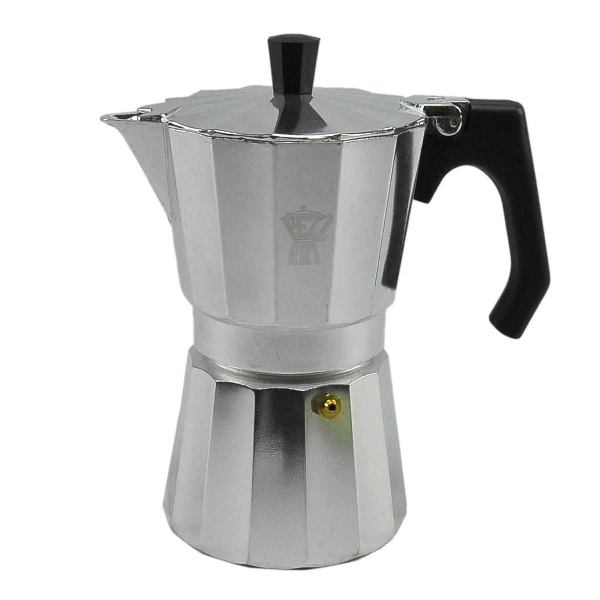 Caffettiera Moka Pezzetti 6 Tazze Alluminio | M2 Store