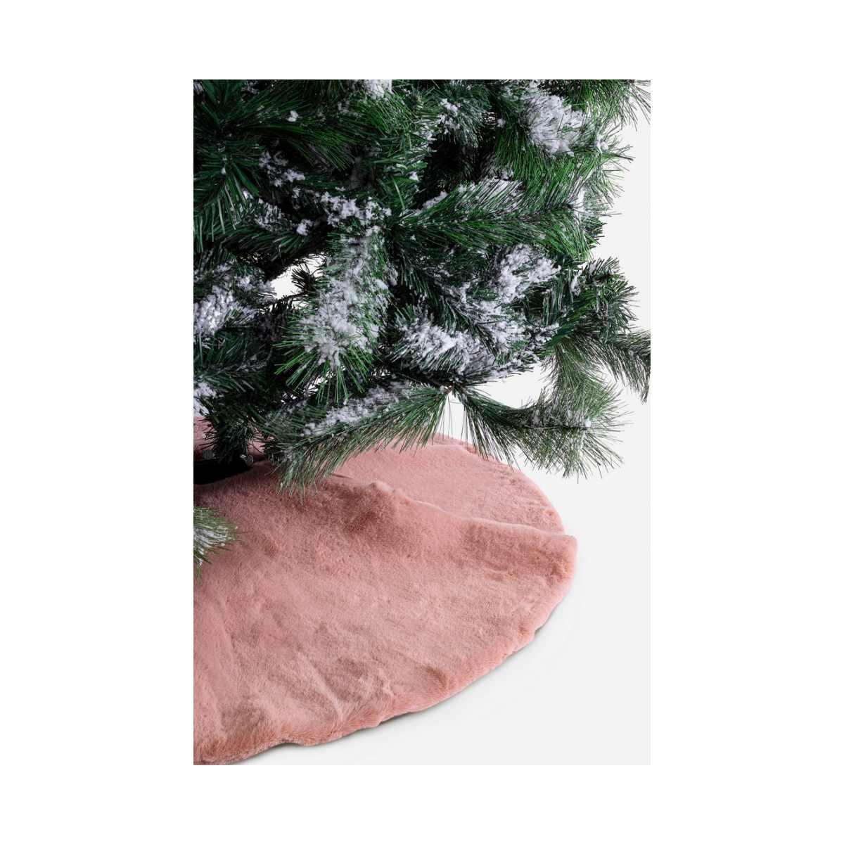 Copri Base Albero di Natale Kathlyn Rosa Antico cm.Ã˜90 |Bizzotto