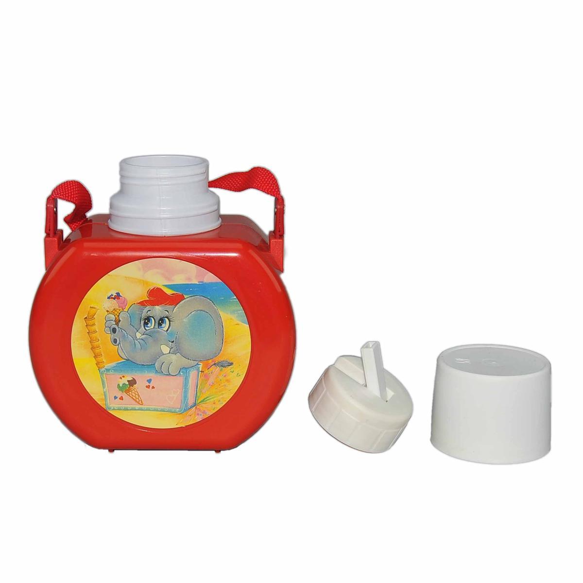 Borraccia Rossa con Animaletti Assortiti ml.600 | M2 Store