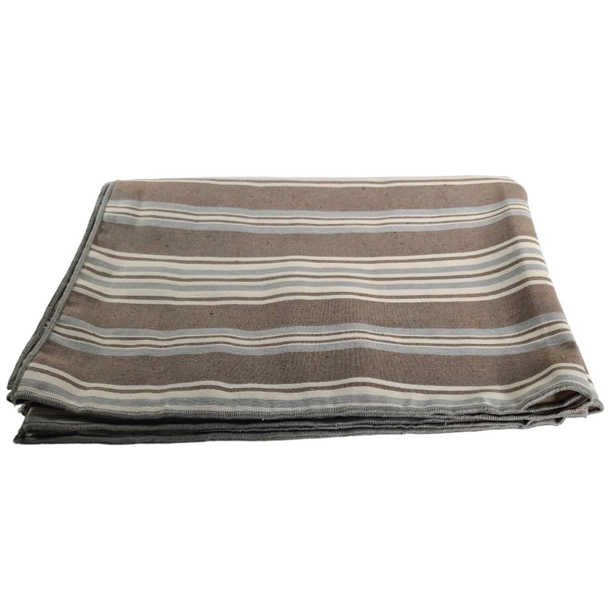 Runner cm.50x140 Teflon Antimacchia Rayur Righe Azzurro | Montemaggi