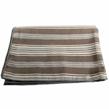 Runner cm.50x140 Teflon Antimacchia Rayur Righe Azzurro | Montemaggi