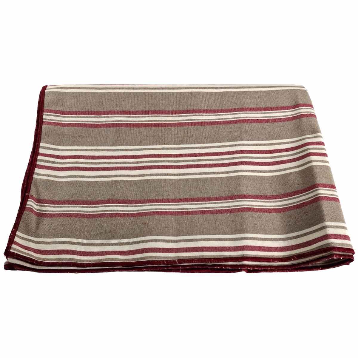 Runner cm.50x140 Teflon Antimacchia Rayur Righe Rosso | Montemaggi