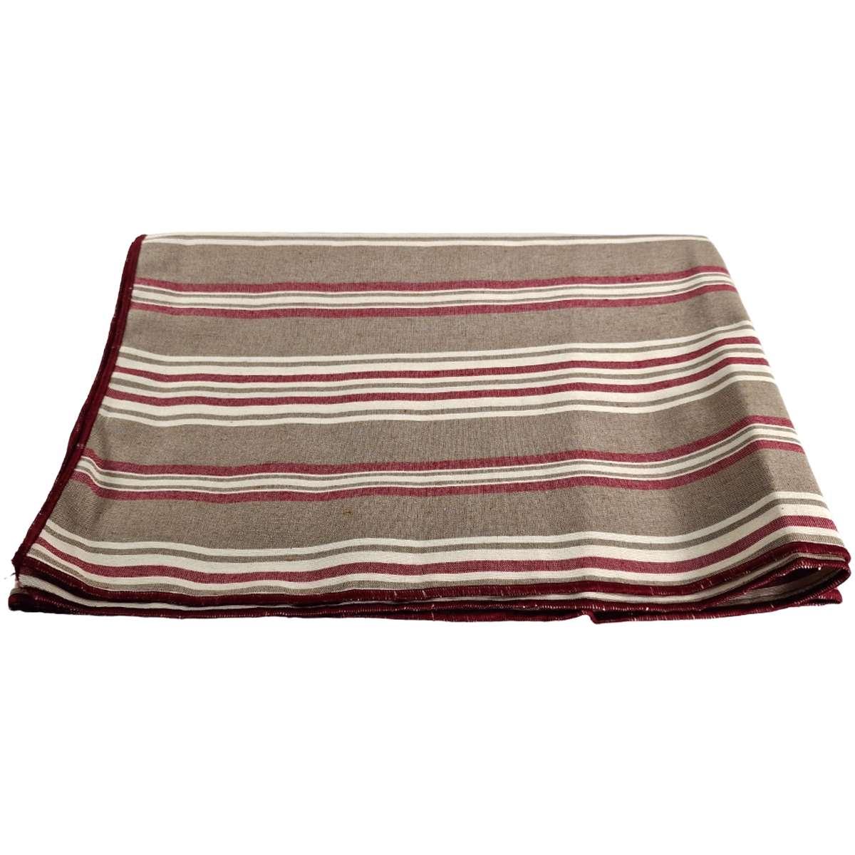 Runner cm.50x140 Teflon Antimacchia Rayur Righe Rosso | Montemaggi