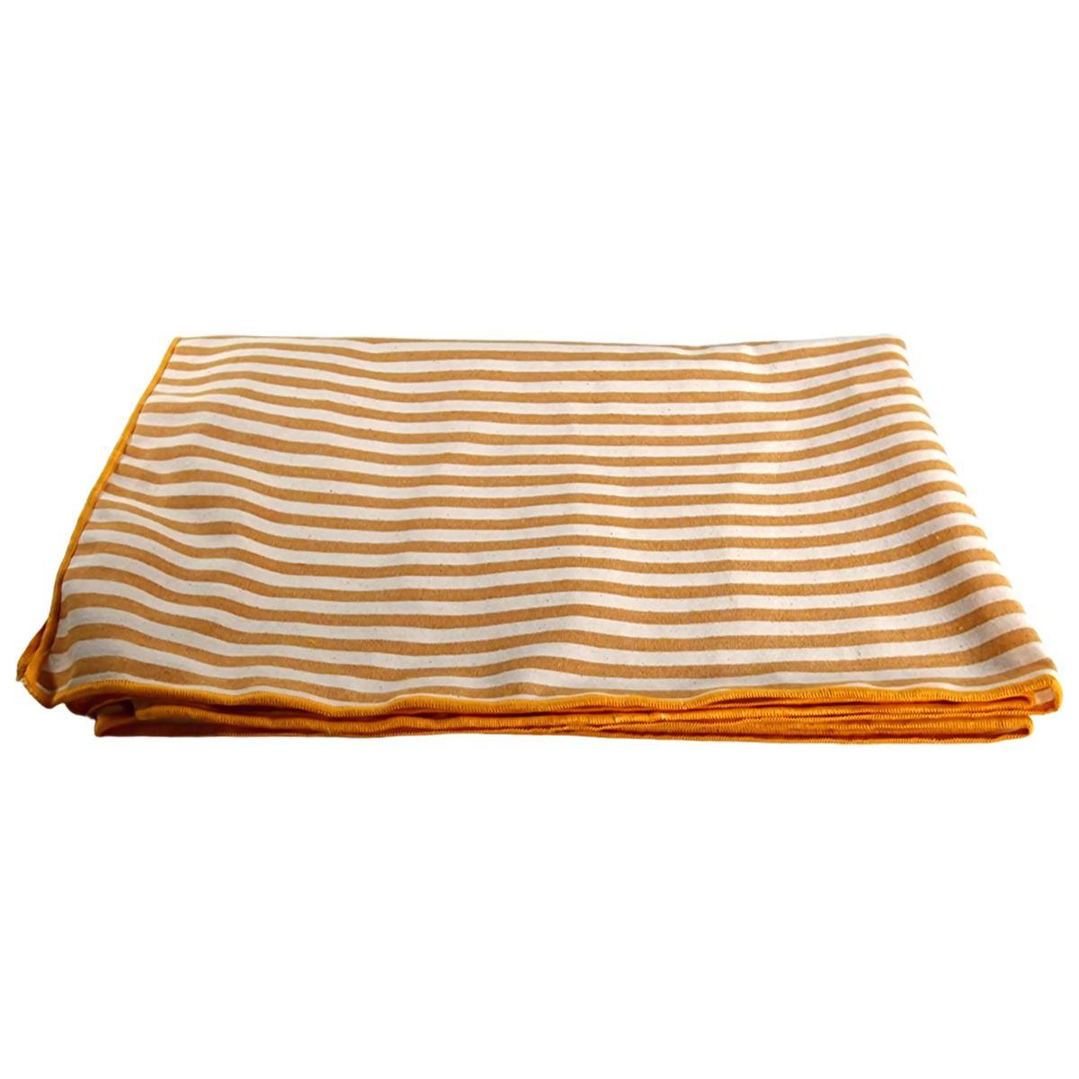 Runner cm.50x140 Teflon Antimacchia Rayur Righe Giallo | Montemaggi