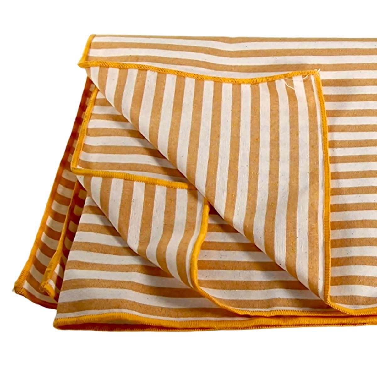 Runner cm.50x140 Teflon Antimacchia Rayur Righe Giallo | Montemaggi