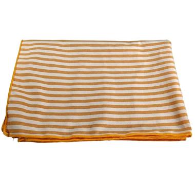 Runner cm.50x140 Teflon Antimacchia Rayur Righe Giallo | Montemaggi