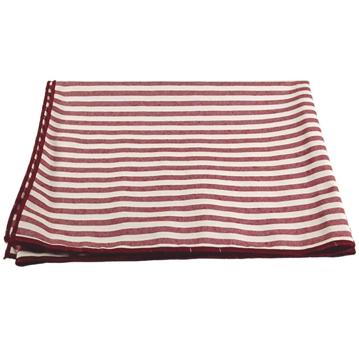 Runner cm.50x140 Teflon Antimacchia Rayur Righe Rosso | Montemaggi