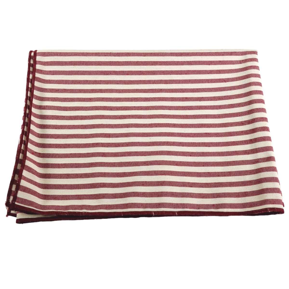 Runner cm.50x140 Teflon Antimacchia Rayur Righe Rosso | Montemaggi