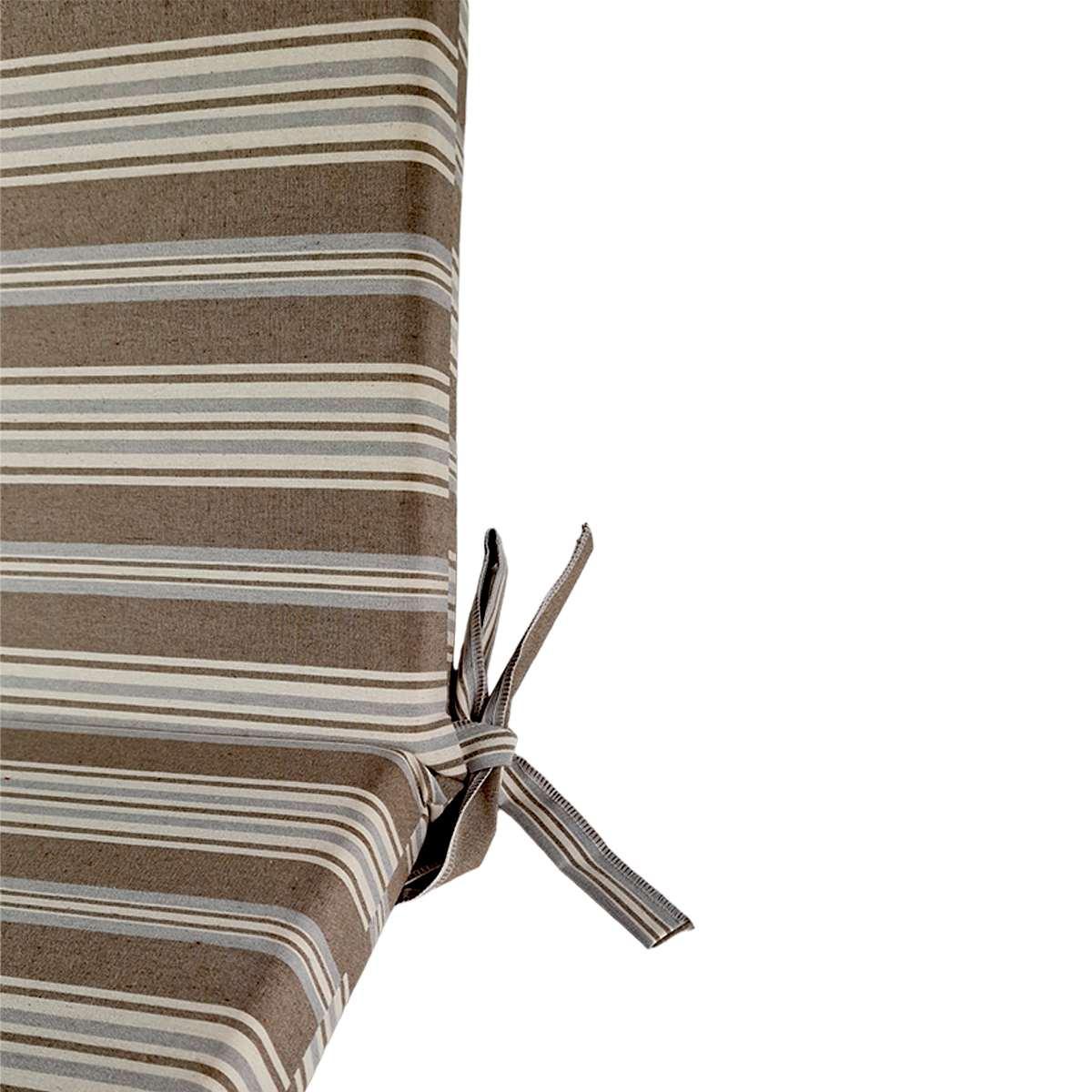 Cuscino Sdraia Rayur Teflon Righe Azzurro cm.95x45x5 | Alore Casa