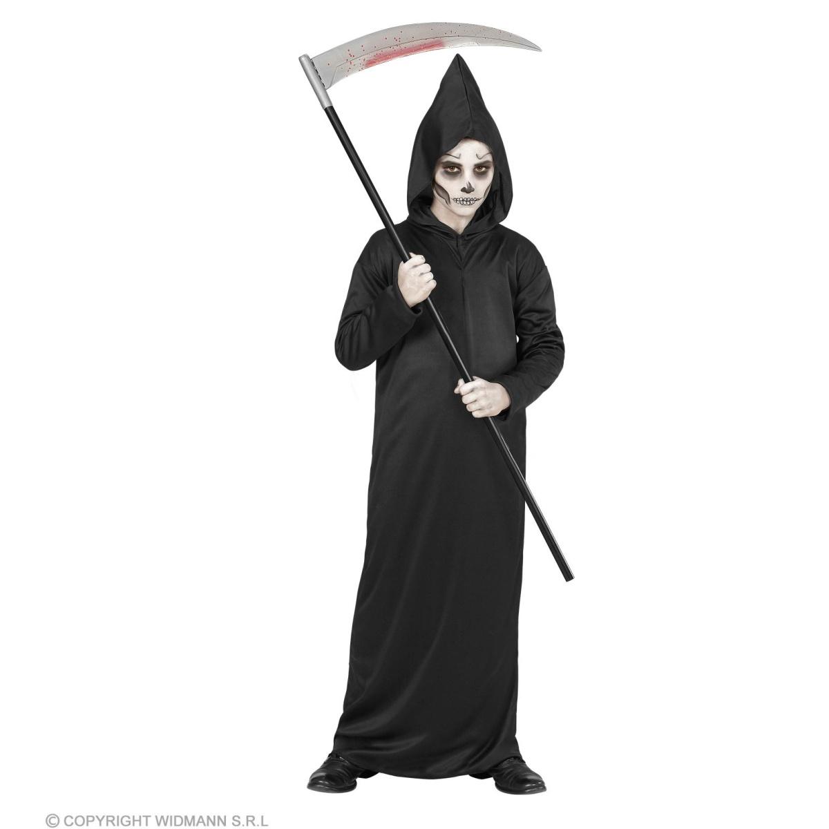 Costume Della Notte Nero con Cappuccio Grim Reaper |Widmann