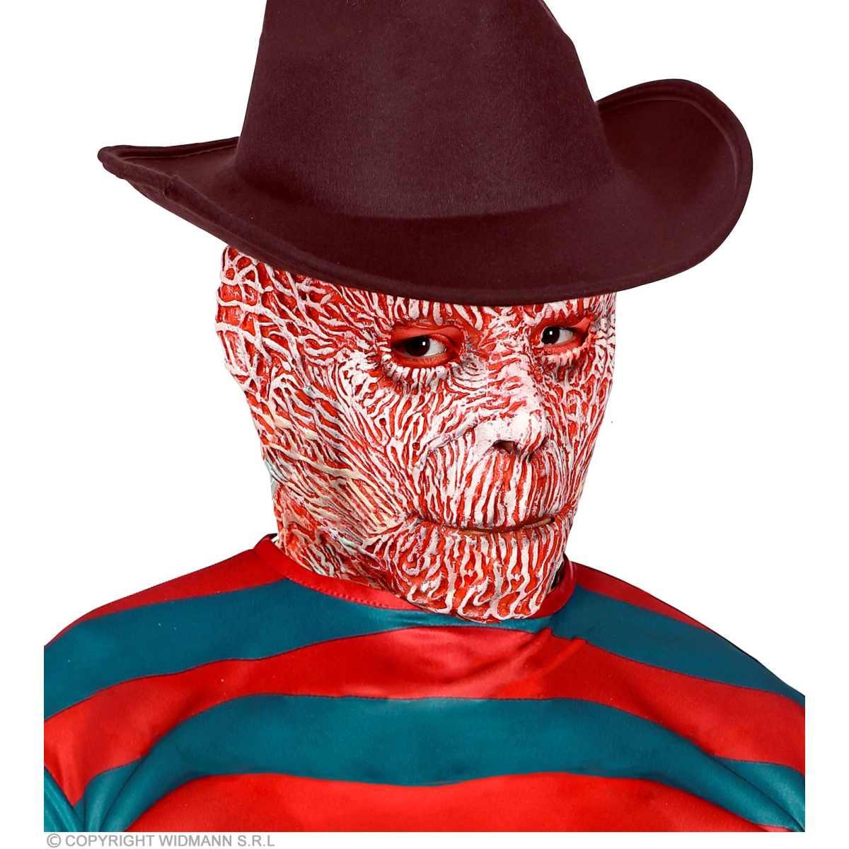 Maschera Viso Lattice Effetto Bruciato Freddy |Widmann