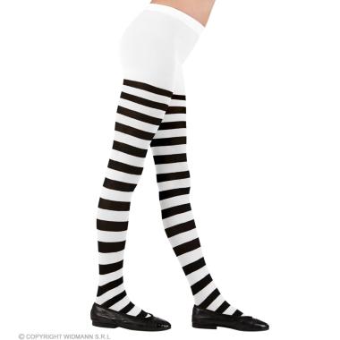 Collant Righe Bianche e Nere |Widmann