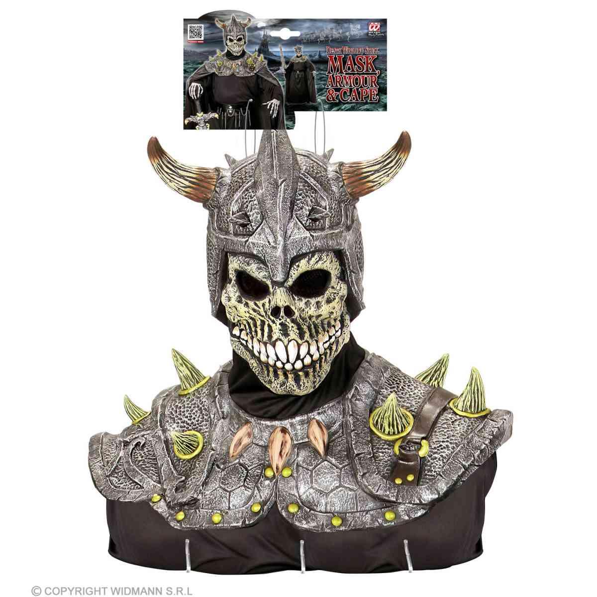 Mantello Nero con Maschera Teschio |Widmann