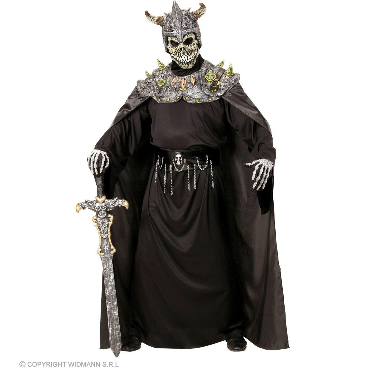 Mantello Nero con Maschera Teschio |Widmann