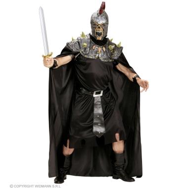 Mantello Nero con Maschera Teschio e Centurione Romano |Widmann