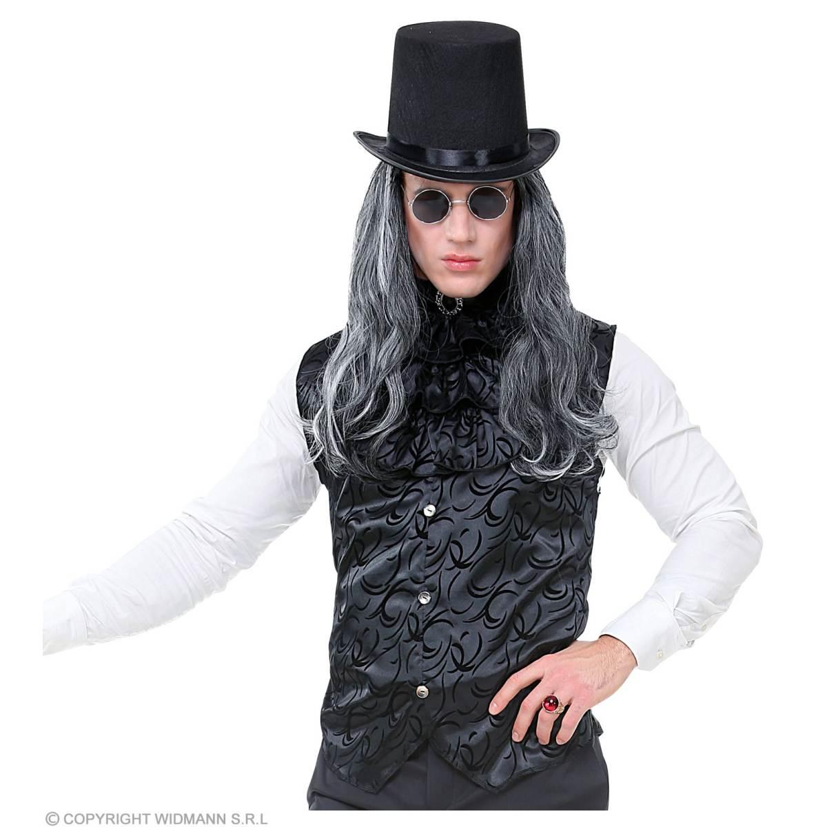 Costume Gilet Gotico Nero |Widmann