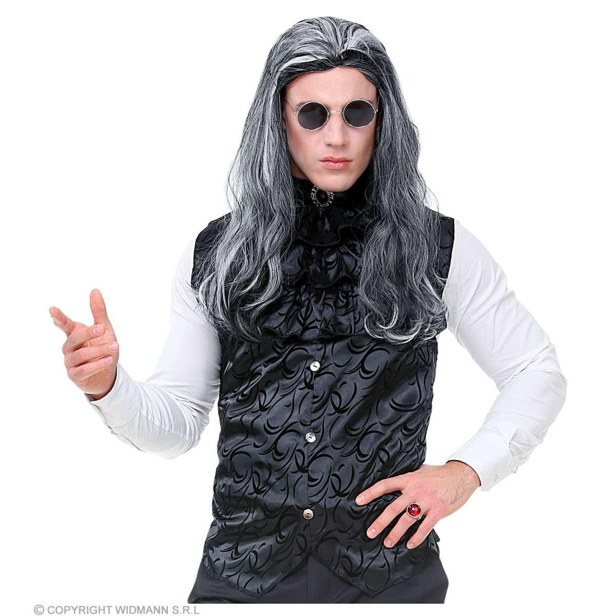 Costume Gilet Gotico Nero |Widmann