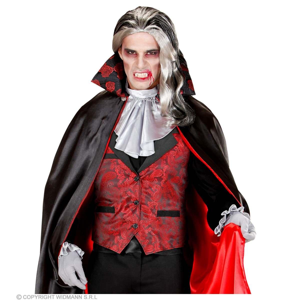 Costume Gilet Bordeaux Jacquard |Widmann