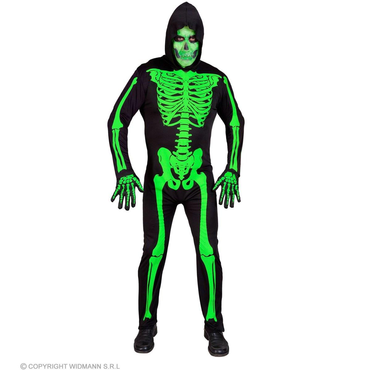 Costume da Scheletro Verde |Widmann