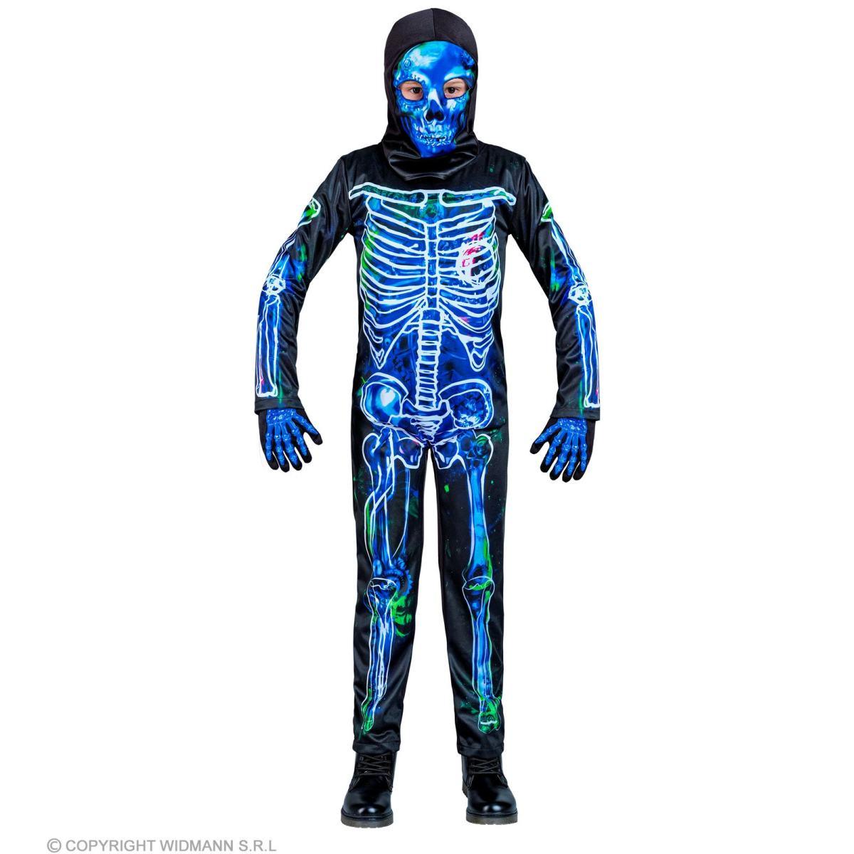 Costume Scheletro con Cappuccio |Widmann