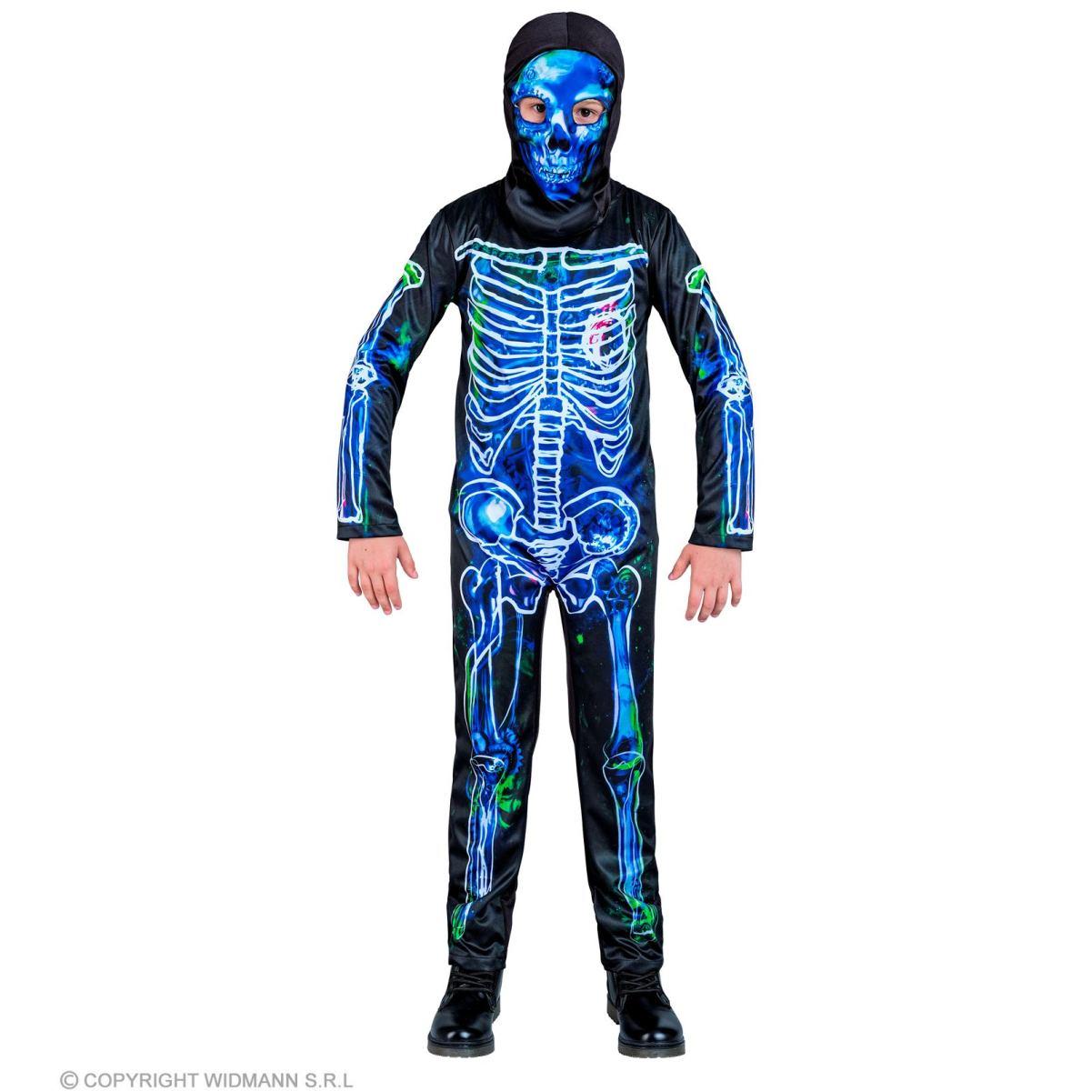 Costume Scheletro con Cappuccio |Widmann