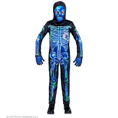 Costume Scheletro con Cappuccio |Widmann
