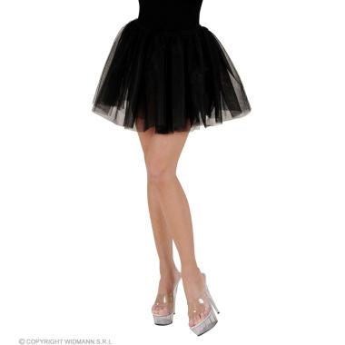 Gonna cm.50 Nera Tulle |Widmann