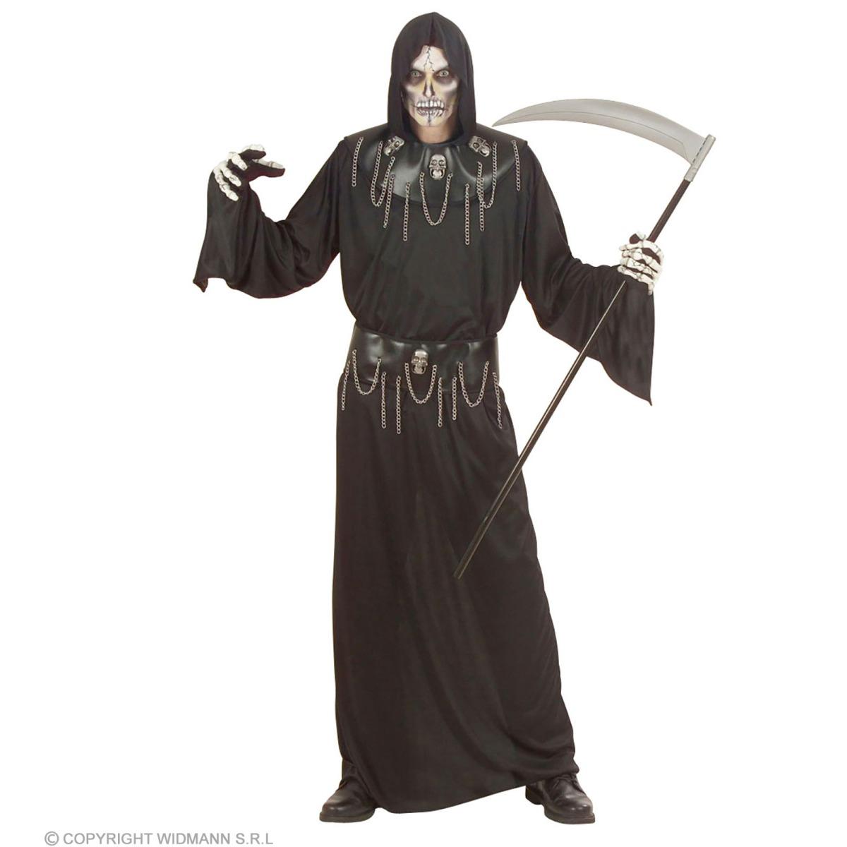 Costume Della Notte Nero con Cappuccio |Widmann