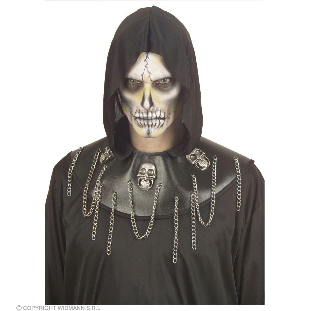 Costume Della Notte Nero con Cappuccio |Widmann