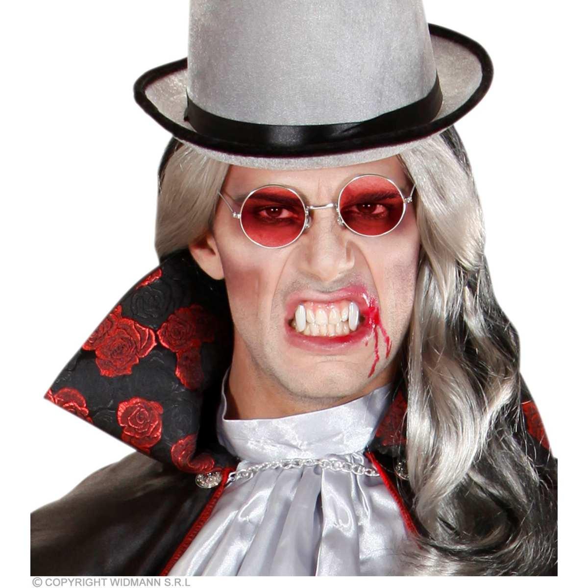 Occhiali Tondi con Lenti Rosse |Widmann