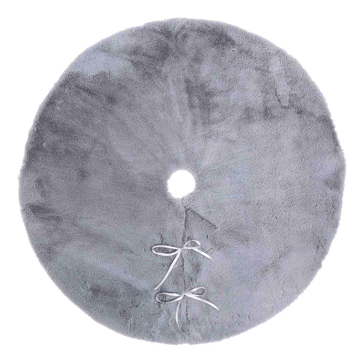 Copri Base Albero di Natale Kathlyn Grigio cm.Ã˜90 |Bizzotto