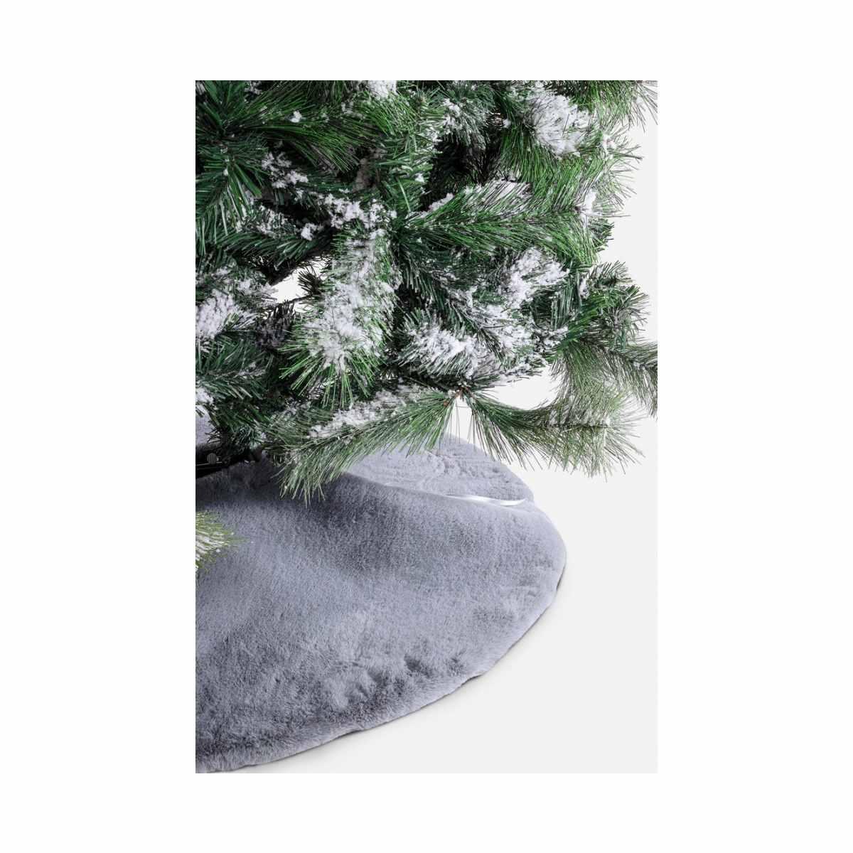 Copri Base Albero di Natale Kathlyn Grigio cm.Ã˜90 |Bizzotto