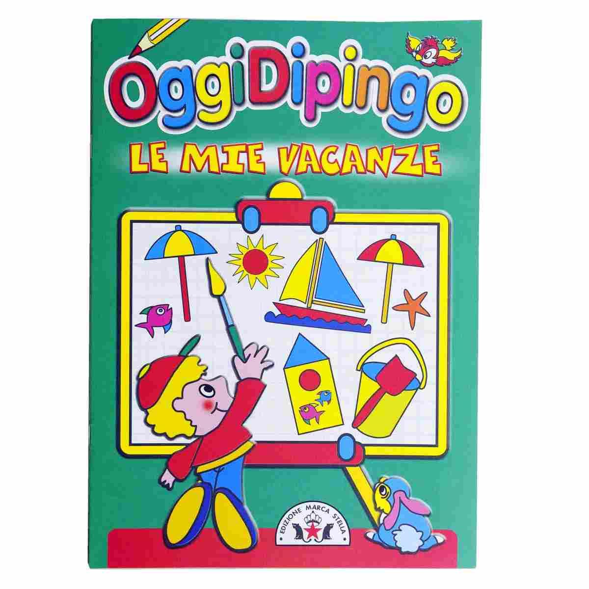 Quaderno Mod. A4 Oggi Dipingo pg.16 4 Modelli |Fabriano