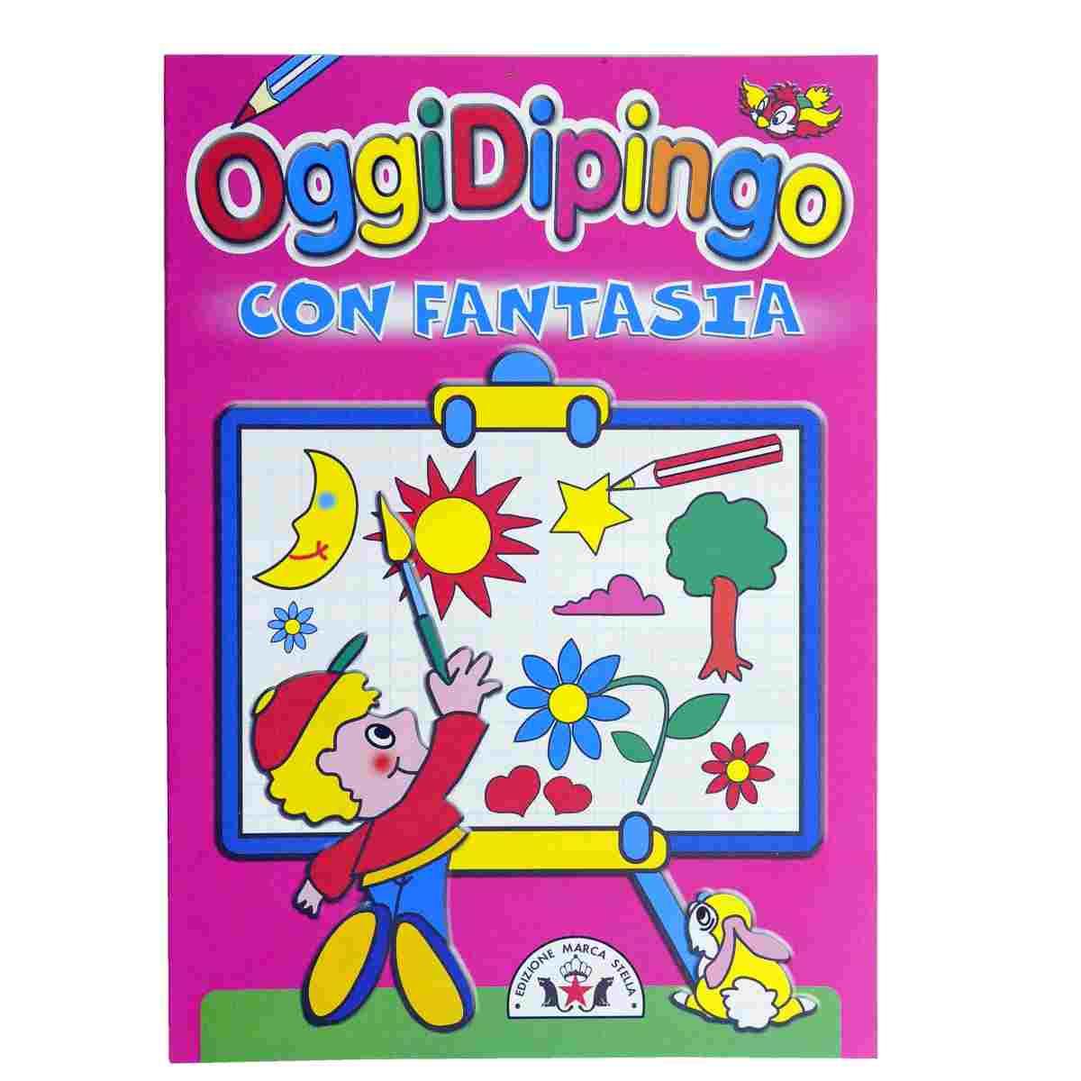 Quaderno Mod. A4 Oggi Dipingo pg.16 4 Modelli |Fabriano