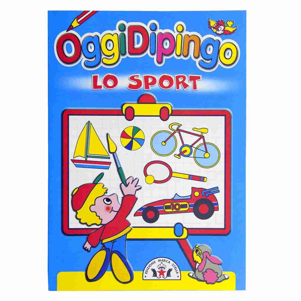 Quaderno Mod. A4 Oggi Dipingo pg.16 4 Modelli |Fabriano