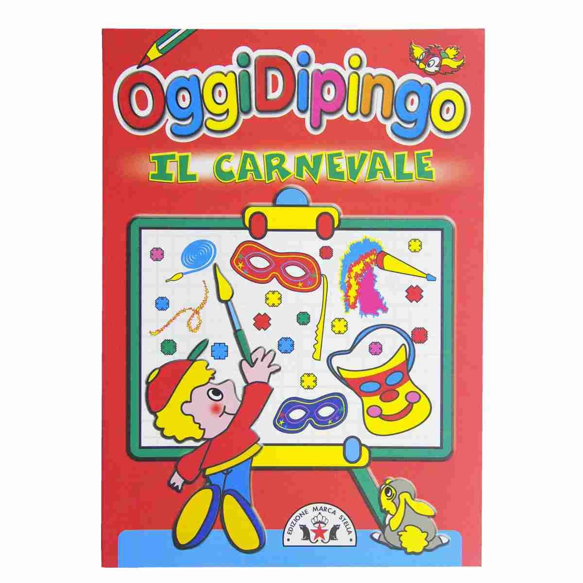 Quaderno Mod. A4 Oggi Dipingo pg.16 4 Modelli |Fabriano