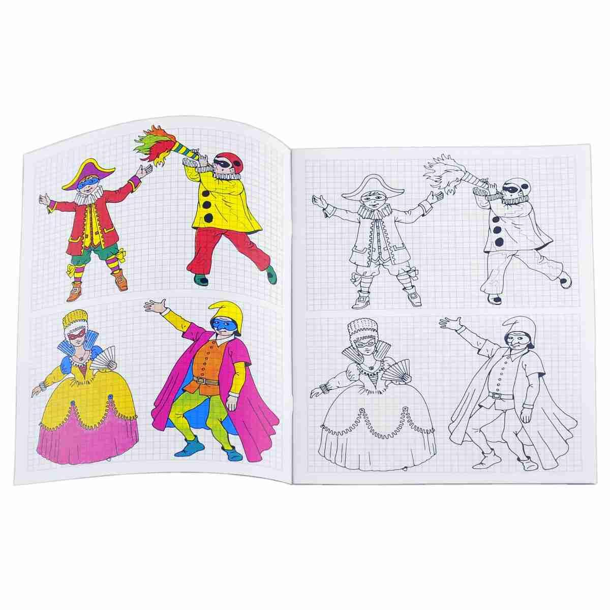 Quaderno Mod. A4 Oggi Dipingo pg.16 4 Modelli |Fabriano