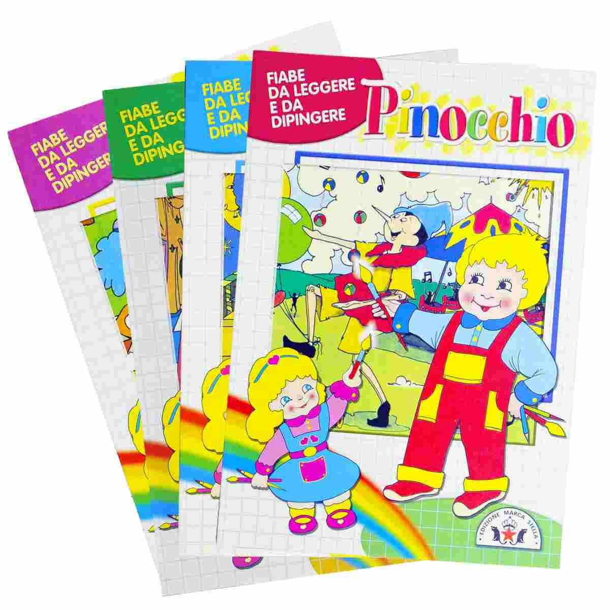 Quaderno Mod. A4 Fiabe Colora Stella |Fabriano