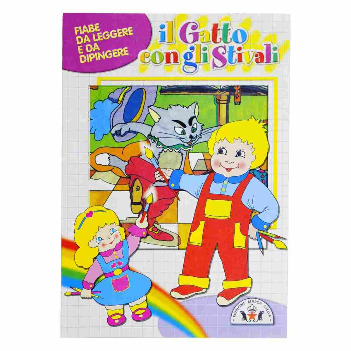 Quaderno Mod. A4 Fiabe Colora Stella |Fabriano