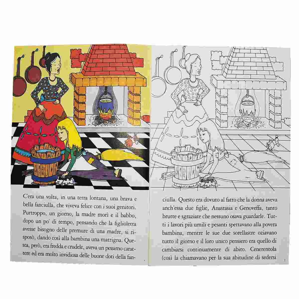 Quaderno Mod. A4 Fiabe Colora Stella |Fabriano