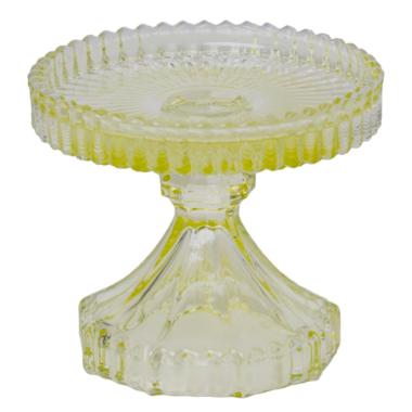 Portacandela 1 Posto Vetro Kristal Verde cm.Ã˜10 |Silani