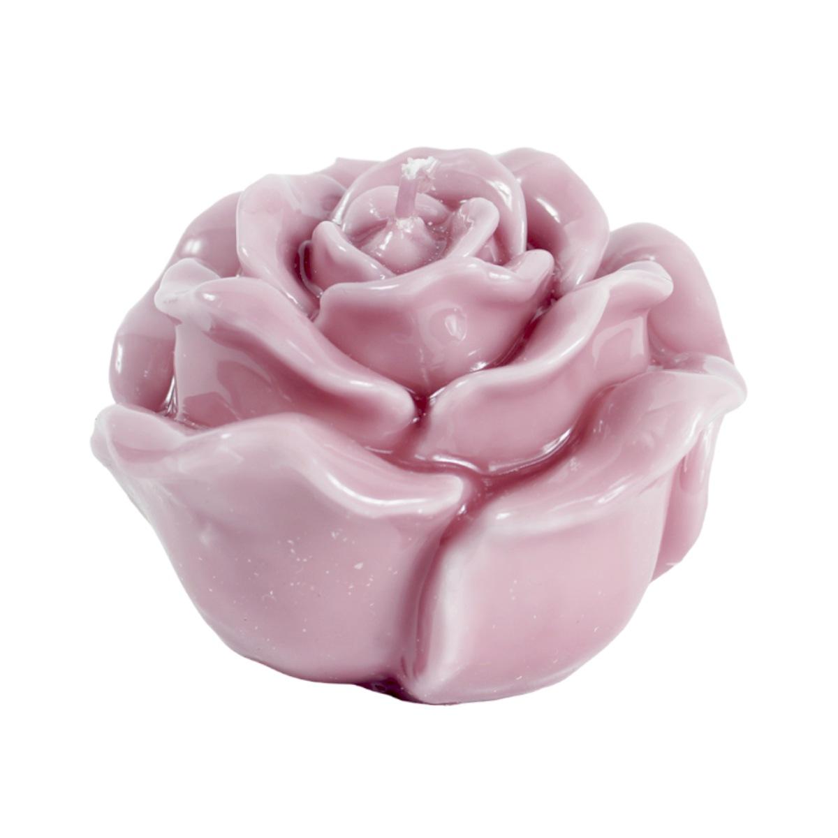 Candela cm.Ø9x6 Rosa |Silani