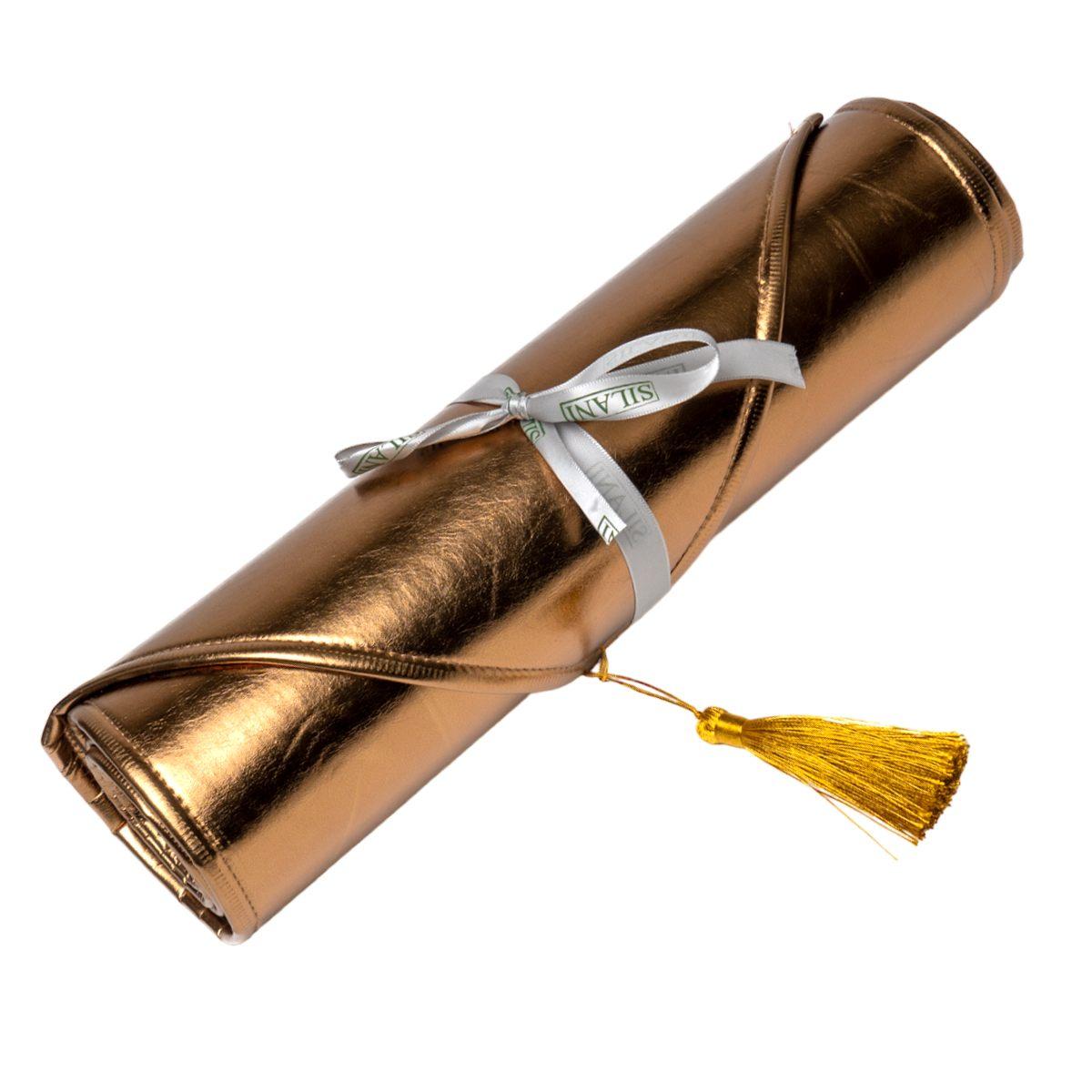 Runner cm.33x180 Metallic Oro Antico | Silani