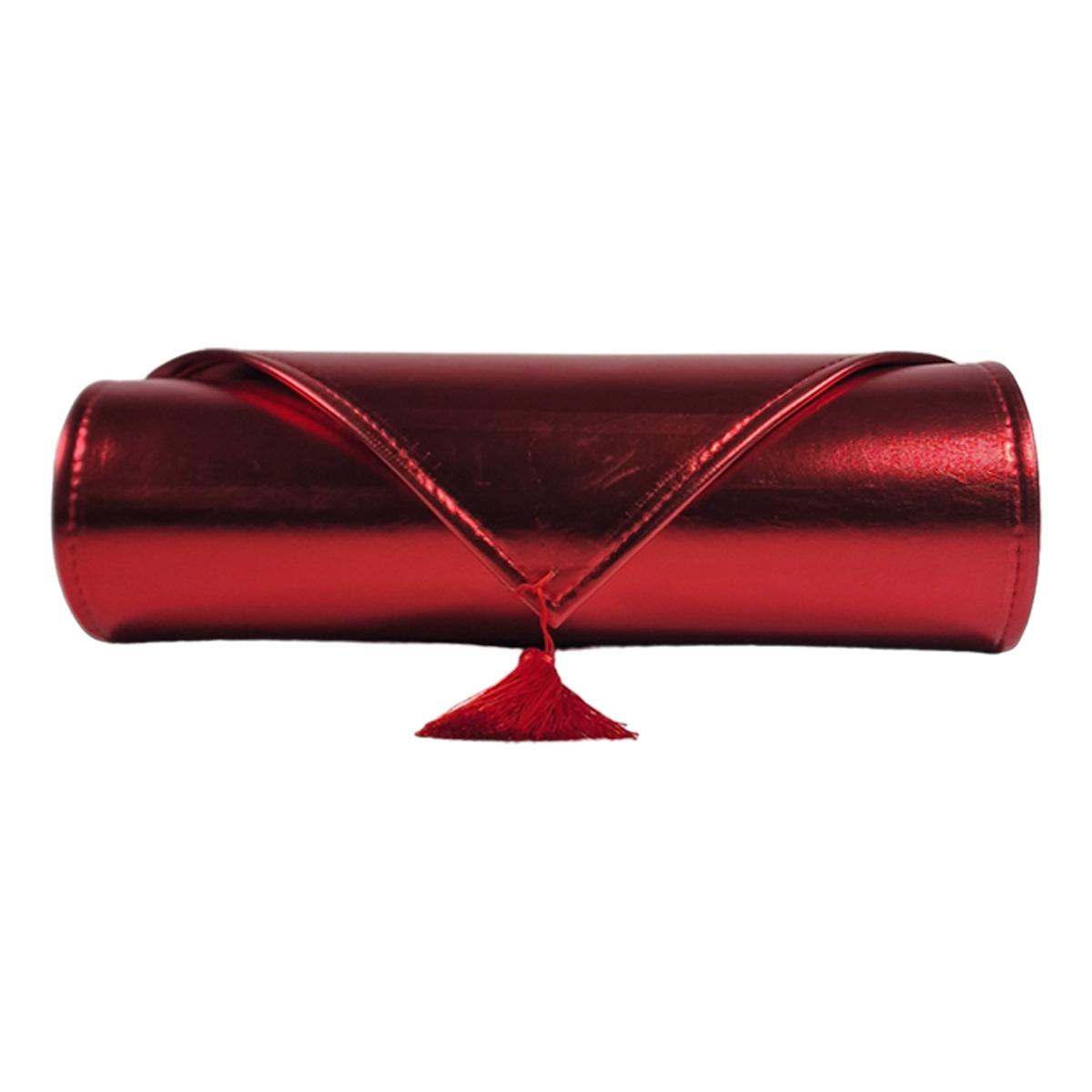 Runner cm.33x180 Metallic Rosso | Silani